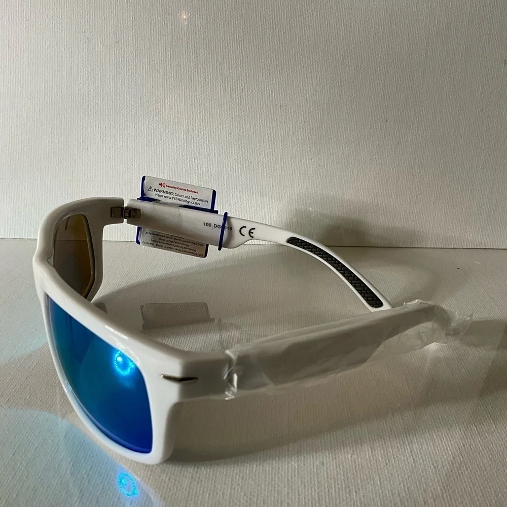 Apt. 9 White Sunglasses with Blue Lenses